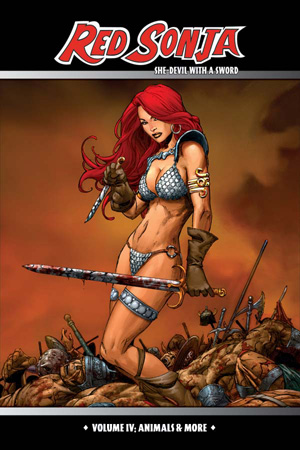 Dynamite® Red Sonja: She-Devil With A Sword Volume Four: Animals And More  Hardcover