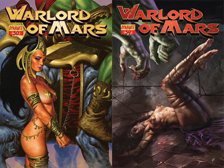 dynamite warlord of mars
