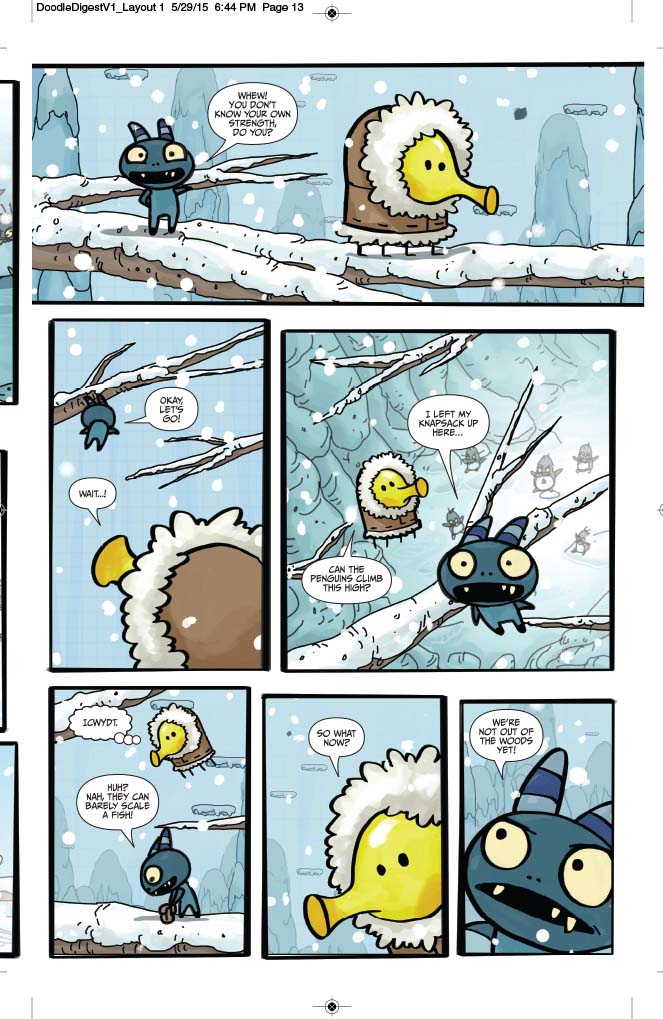 Doodle Jump Comics Issue # 5 (Dynamite Entertainment)