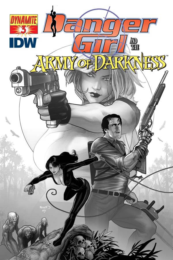 Danger Girl and the Army of Darkness #6 Renaud VF/NM IDW Comics Book