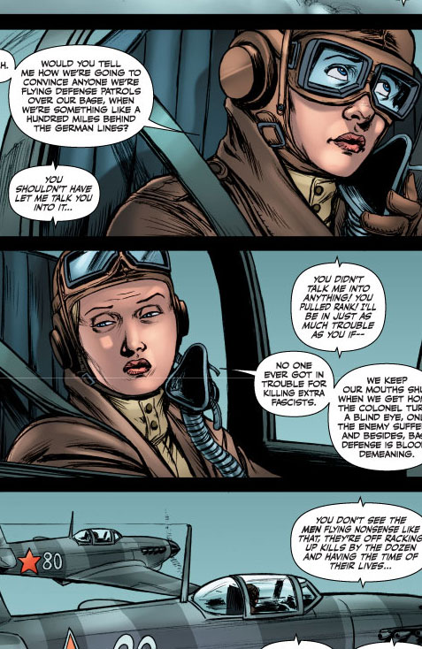 Dynamite Garth Ennis Battlefields 4 Of 6 The Fall And Rise Of Anna Kharkova Part 1