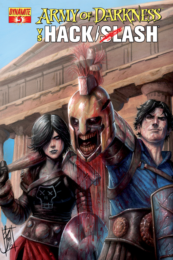 Dynamite® Army Of Darkness Vs. Hack/Slash 5 (Of 6)