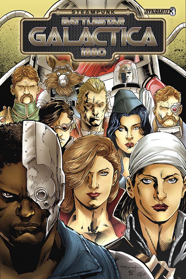 Steampunk Battlestar Galactica 1880 #1 comic book TV show series