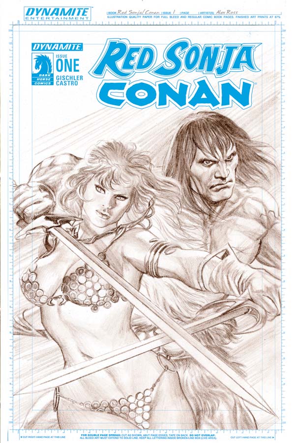 Dynamite® Red Sonja Conan 1 Of 4