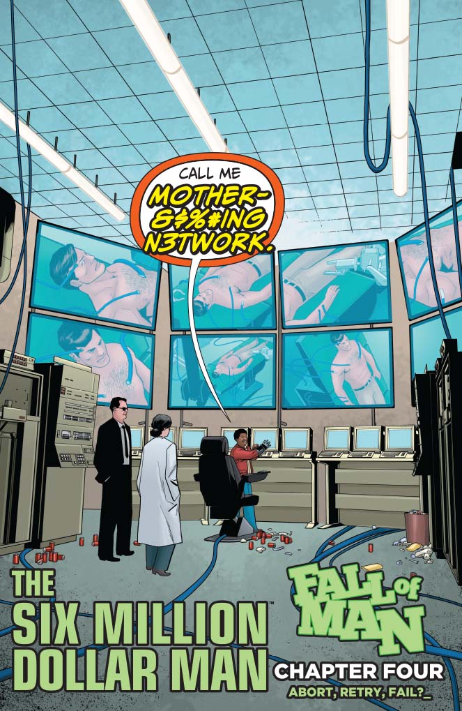 Dynamite® Six Million Dollar Man: Fall Of Man #4 (Of 5)