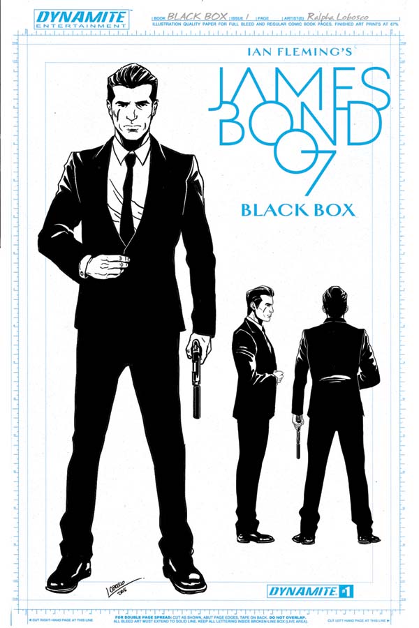 `17 Percy/ Lobosco Cover B James Bond 007 Black Box #1 NM 