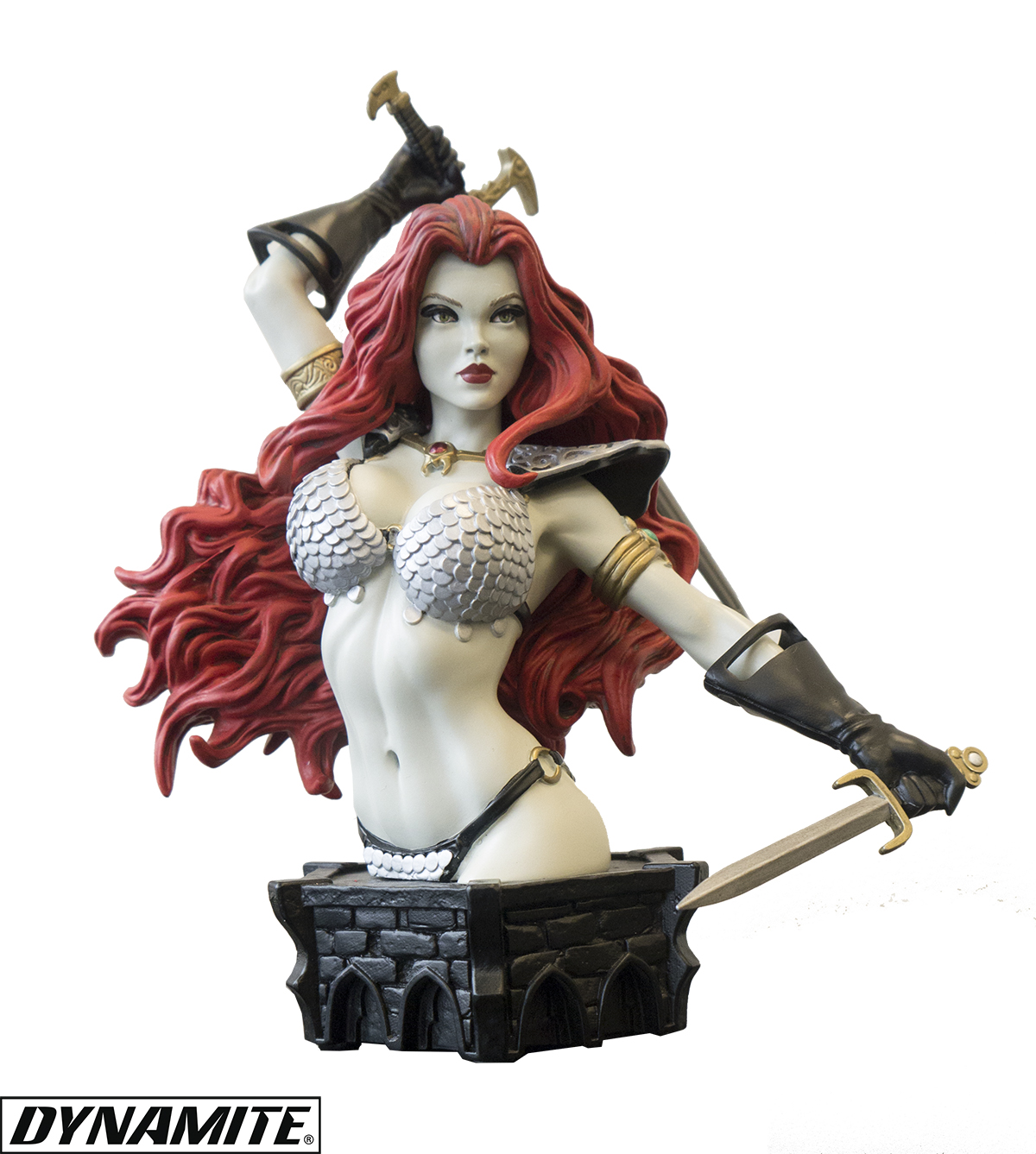 Dynamite Women of Dynamite Red Sonja by Arthur Adams Limited Resin Bust Diamond Comic Distributors SEP161553 Dynamite Women of Dynamite Red Sonja by Arthur Adams Limited Resin Bust Diamond Comic Distributors SEP161553