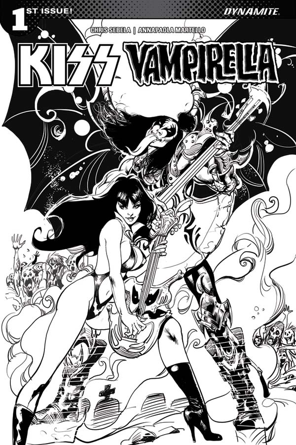 #   1 Cover E KISS Vampirella 2017 9.2-NM
