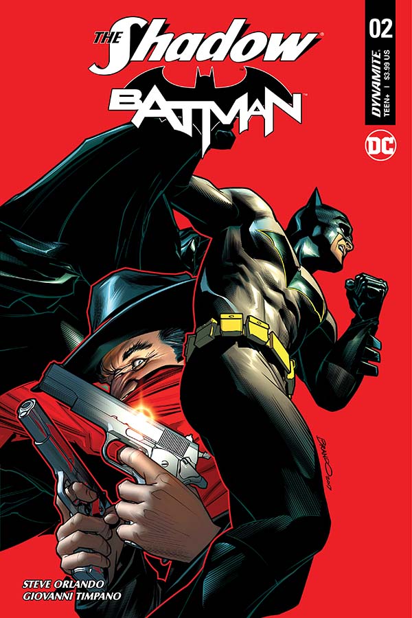 Comics  CB14954 Batman The Shadow #2  Variant Dynamite  D.C