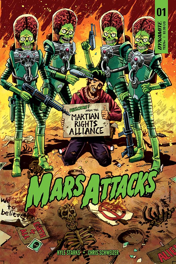 激レア WARNER DIGITAL MARS ATTACKS!-
