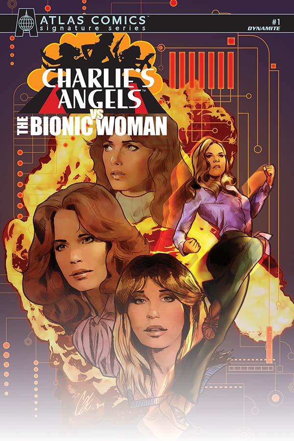 Details about  / Dynamite Comics Charlie/'s Angels vs Bionic Woman NM-//M 2018