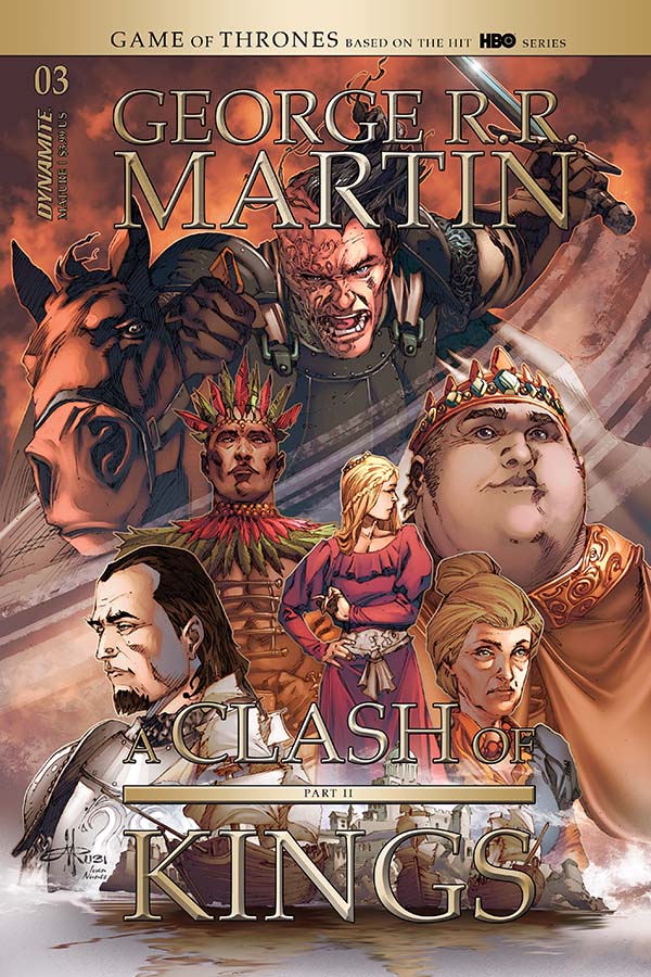 Details about   Game of Thrones Clash of Kings #3 2020 Unread Cover A George RR Martin Dynamite 