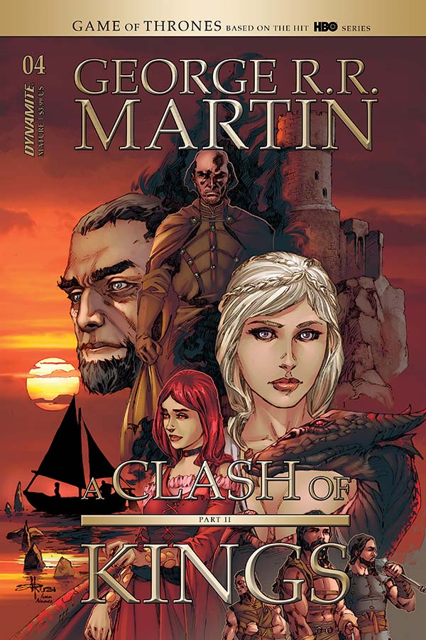 A Clash of Kings: The Graphic Novel: All Four Volumes (Signed by George R.  R. Martin)