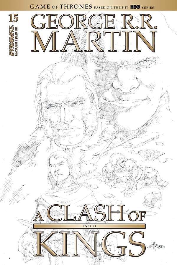 FEB201182 - GEORGE RR MARTIN A CLASH OF KINGS #4 CVR B RUBI (MR) - Previews  World